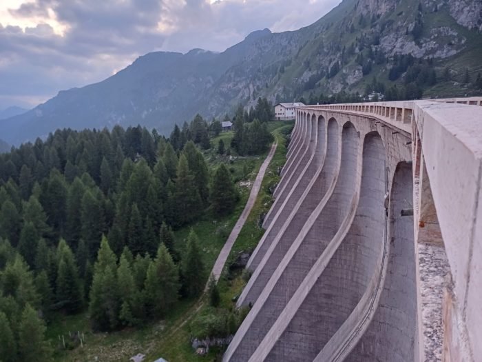 barrage du lago de Fedaia